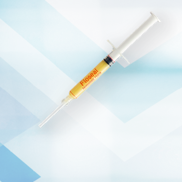 Image of Floseal applicator with Floseal